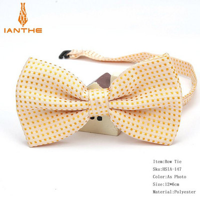 Ianthe Muška modna formalna leptir mašna od poliestera Klasične točkaste leptir mašne Šarene leptir leptir svadbena zabava Pet leptir leptir leptir leptir smoking Kravate oko vrata