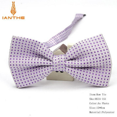 Ianthe Muška modna formalna leptir mašna od poliestera Klasične točkaste leptir mašne Šarene leptir leptir svadbena zabava Pet leptir leptir leptir leptir smoking Kravate oko vrata