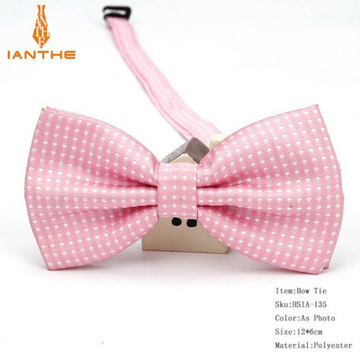 Ianthe Muška modna formalna leptir mašna od poliestera Klasične točkaste leptir mašne Šarene leptir leptir svadbena zabava Pet leptir leptir leptir leptir smoking Kravate oko vrata