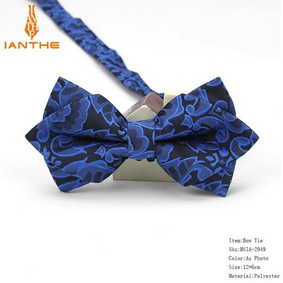 2018. potpuno nova muška klasična leptir leptir leptir-mašna Poslovna vjenčanja Cvjetne vintage leptir-mašne za mladoženja Dodaci za zabavu Poklon