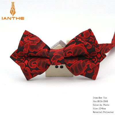 2018. potpuno nova muška klasična leptir leptir leptir-mašna Poslovna vjenčanja Cvjetne vintage leptir-mašne za mladoženja Dodaci za zabavu Poklon