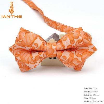 2018. potpuno nova muška klasična leptir leptir leptir-mašna Poslovna vjenčanja Cvjetne vintage leptir-mašne za mladoženja Dodaci za zabavu Poklon