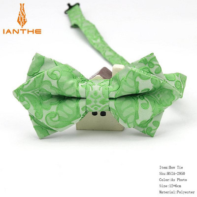 2018. potpuno nova muška klasična leptir leptir leptir-mašna Poslovna vjenčanja Cvjetne vintage leptir-mašne za mladoženja Dodaci za zabavu Poklon