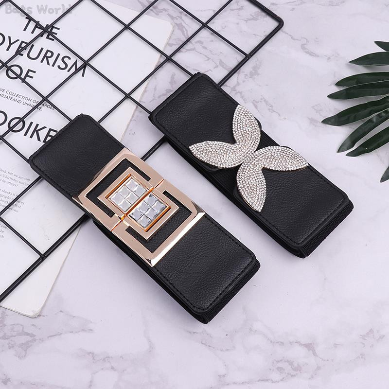 1kom elastični pojas s remenom od kamenčića Dekoracija košulje Široki pojasevi Ženski struk Korzet s pletenicama