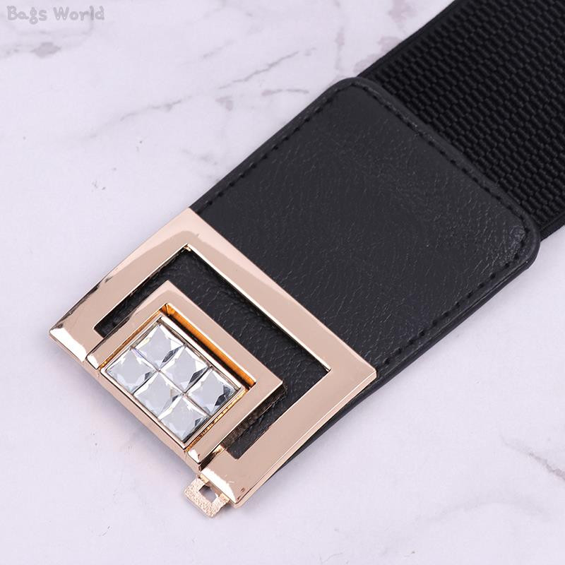 1kom elastični pojas s remenom od kamenčića Dekoracija košulje Široki pojasevi Ženski struk Korzet s pletenicama