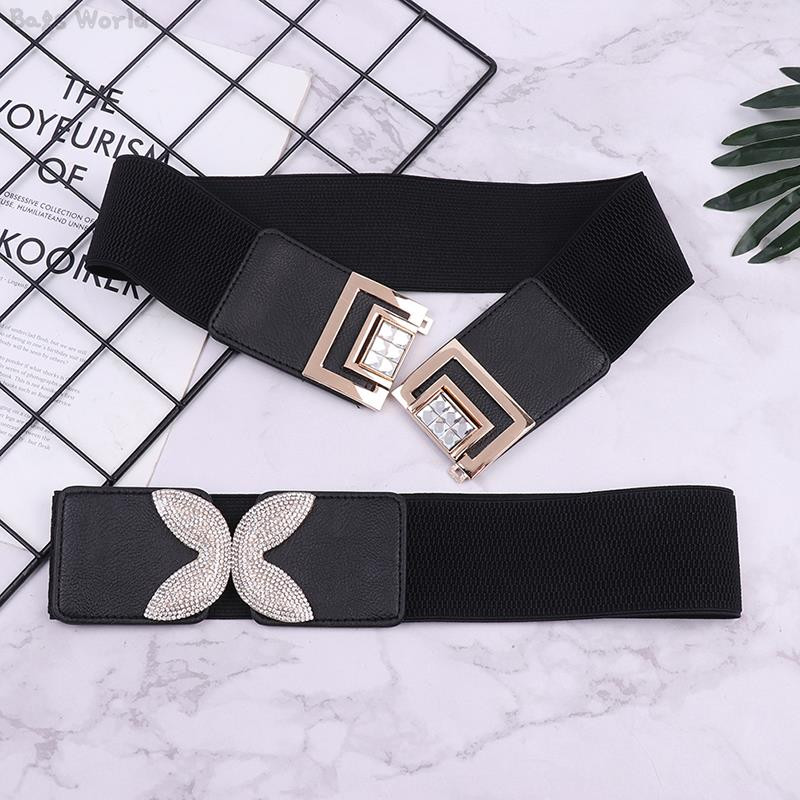 1kom elastični pojas s remenom od kamenčića Dekoracija košulje Široki pojasevi Ženski struk Korzet s pletenicama