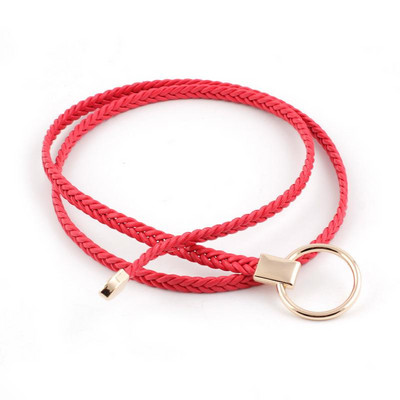 Novi svestrani modni ženski remen s kopčom Korejski retro tkani remen Ženski remen za djevojke Remen za haljine Vintage lanac oko struka Poklon