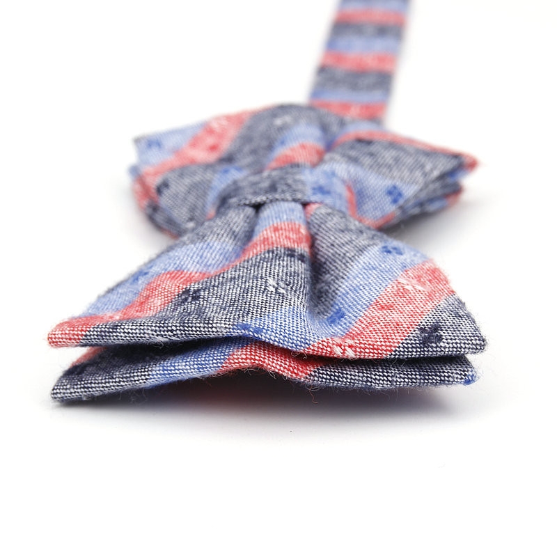 Ianthe meeste uhiuued vintage triibulised pulmakikilipsud mehele Vestido Gravatas peigmehe kaelaside liblikas moe puuvillased kikilipsud