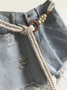 Szőtt derékszíj Női deréköv Kender kötél Vintage kerek csatos farmer fűző öv csípő magas ruha derékpánt kellékek