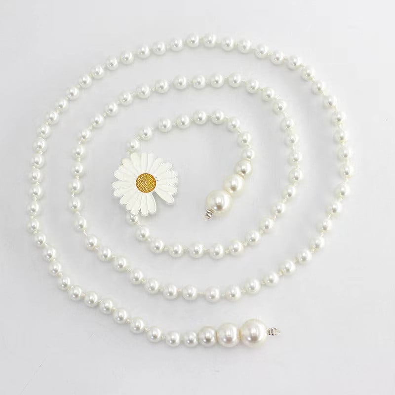 Biserna haljina s lancem oko struka Ženski lanac oko struka Korejski modni leptir Retro ukrasni tanki remen oko struka cinturones para mujer Poklon