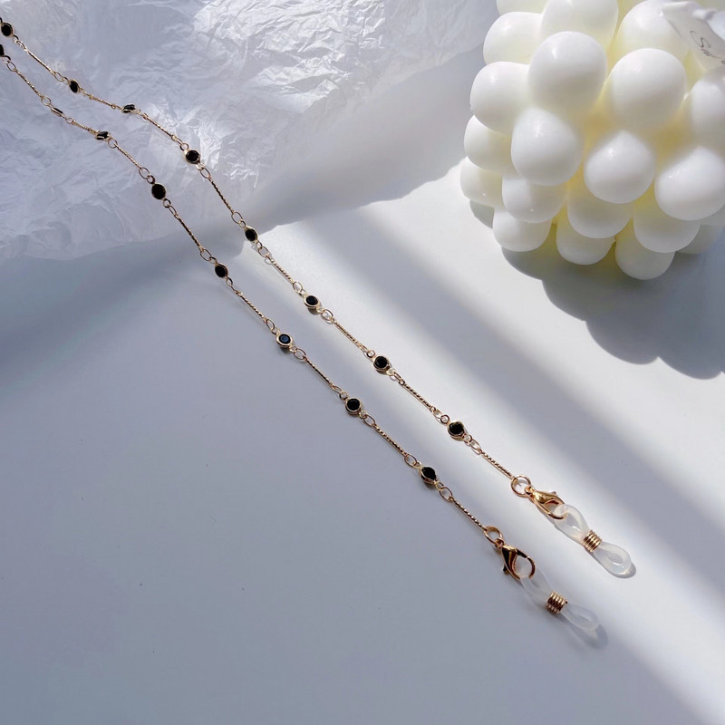 Modni ljetni lanac za naočale s perlama za žene Luksuzne sunčane naočale Držač remena za masku Ogrlice Naočale Nakit oko vrata Korejski