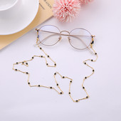 SKYRIM New Fashion Γυναικείες αλυσίδες γυαλιών Γυαλιά ηλίου μαύρο κρύσταλλο Γυαλιά ανάγνωσης Γυαλιά ανάγνωσης Γυαλιά γυαλιά με κορδόνι Θήκη λαιμού Σχοινί