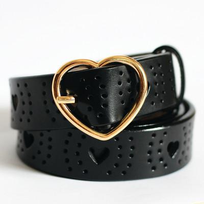 Remeni za žene Drugi sloj kravlje kože Ženski remen Vintage traperice s kopčom