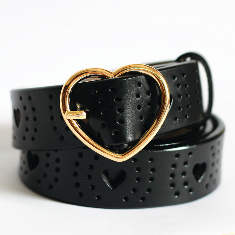 Remeni  za žene Drugi sloj kravlje kože Ženski remen Vintage traperice s kopčom