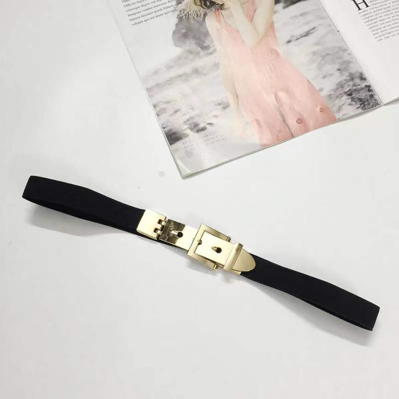 Módny zlatý opasok elastický tenký opasok kovový opasok dámsky Ceinture Femme elastický opasok dámsky kabát Ketting Rim opasok doplnky