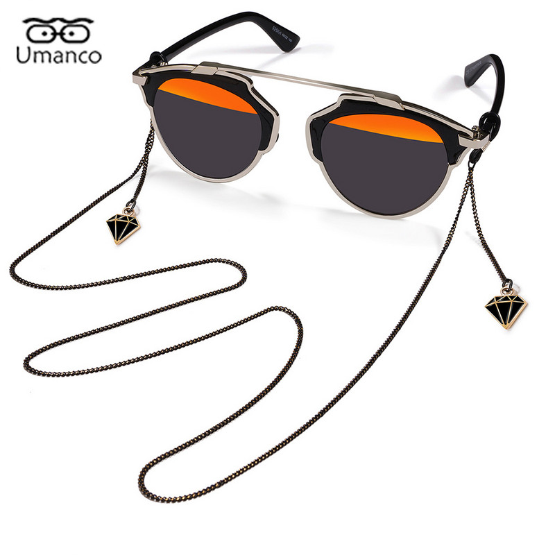 Lanci za sunčane naočale od 70 cm za žene s privjeskom, mjesec, križ, srce, lančići za naočale, naočale protiv pada, dodaci za nakit