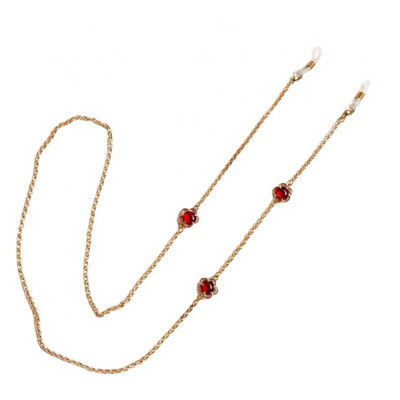 Metalni lanac za naočale 2022, modni, novi, sunčane naočale s perlama i cvjetovima, maska za masku uzicu za ženske boje, neklizajući lanac za masku