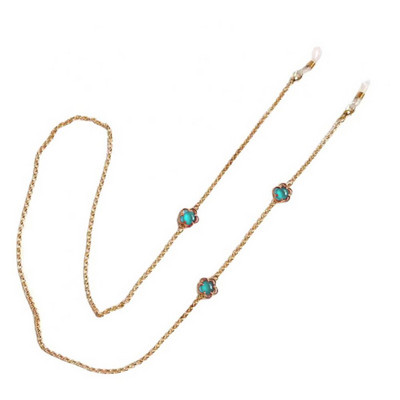 Metalni lanac za naočale 2022, modni, novi, sunčane naočale s perlama i cvjetovima, maska za masku uzicu za ženske boje, neklizajući lanac za masku