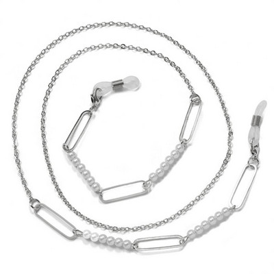 Metalni lanac za naočale 2022, modni, novi, sunčane naočale s perlama i cvjetovima, maska za masku uzicu za ženske boje, neklizajući lanac za masku