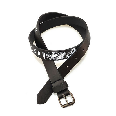 szerelmesek derék farmer öv menő vad fiatal pár nadrág pántok barátnő és barát rock punk koponya pu bőr övek