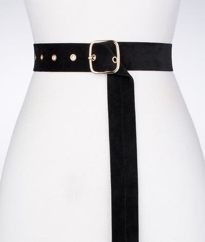 Pehme seemisnahast vöö naistele pikk sametist vöökoht Kuldne kandiline sulamist metallist pandlaga korsett vöö kleit Naistele Ceintuur naise pulma