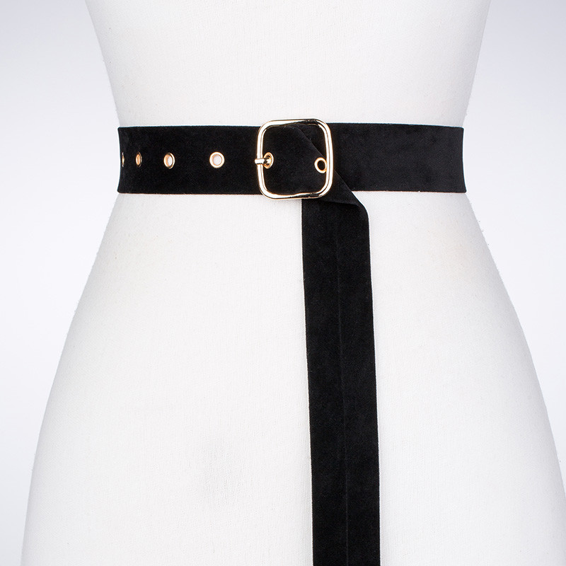 Pehme seemisnahast vöö naistele pikk sametist vöökoht Kuldne kandiline sulamist metallist pandlaga korsett vöö kleit Naistele Ceintuur naise pulma
