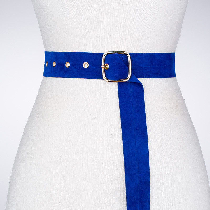 Pehme seemisnahast vöö naistele pikk sametist vöökoht Kuldne kandiline sulamist metallist pandlaga korsett vöö kleit Naistele Ceintuur naise pulma