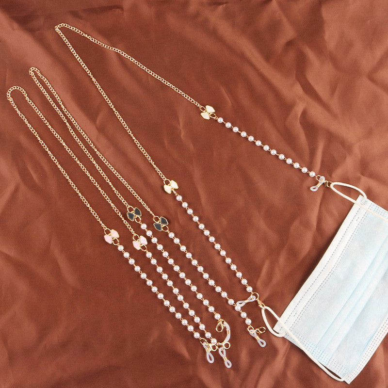 Novi modni lančići za masku, maskiranje, sunčane naočale, naočale, lanac s perlama, naočale, uže za naočale, 2022. Vintage biserni lanac za naočale