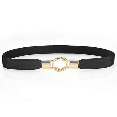 Naiste naiste vöö veniv elastne kõhn vöökoht kleit vöökoht metallist pandlaga kleit naiste naiste vöö