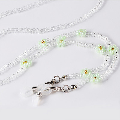 2022 Νέα αλυσίδα γυαλιών με χάντρες λουλουδιών για γυναικεία ανδρική μάσκα αλυσίδα γυαλιά ηλίου με κορδόνι αξεσουάρ γυαλιών λαιμού με σχοινί