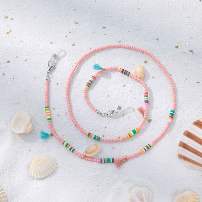 Noi femei Fete Brățară Bohemia Ochelari de soare Curea Anti-pierdere Ochelari Snur Mască Lanț Mască Snur Lant ochelari