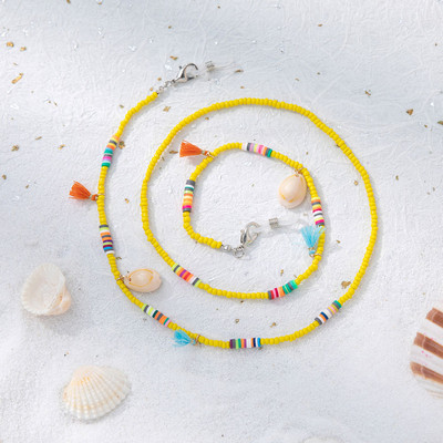 Noi femei Fete Brățară Bohemia Ochelari de soare Curea Anti-pierdere Ochelari Snur Mască Lanț Mască Snur Lant ochelari