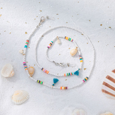 Noi femei Fete Brățară Bohemia Ochelari de soare Curea Anti-pierdere Ochelari Snur Mască Lanț Mască Snur Lant ochelari