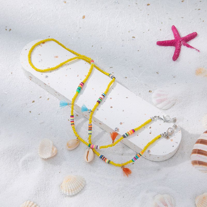 Noi femei Fete Brățară Bohemia Ochelari de soare Curea Anti-pierdere Ochelari Snur Mască Lanț Mască Snur Lant ochelari