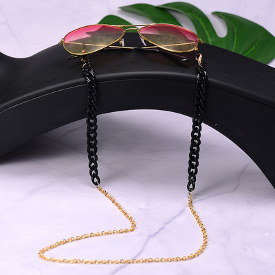 Ochelari de soare din acrilic Lanțuri de aur pentru femei 2021 Noua modă 72 cm Lanțuri pentru ochelari de vedere pentru mascare Lanșă cu ridicata