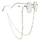 Modni lančić za sunčane naočale od akrilnih kristala 14 stilova, držač lančića za naočale s perlama, maska za lanac za naočale, užetni nakit za žene