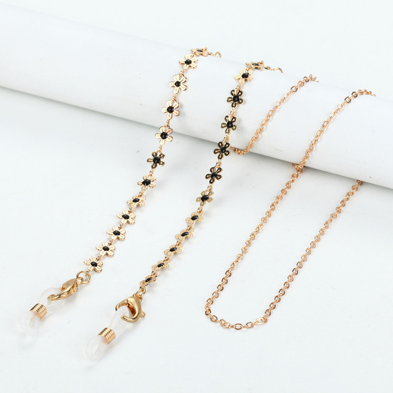 Modni lančić za sunčane naočale od akrilnih kristala 14 stilova, držač lančića za naočale s perlama, maska za lanac za naočale, užetni nakit za žene