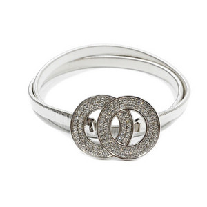 Ženski ljetni remen oko struka Zlatni i srebrni dizajn europske marke Luksuzni elastični lančić od javorovog lista za žene Vijčana brava bg-042