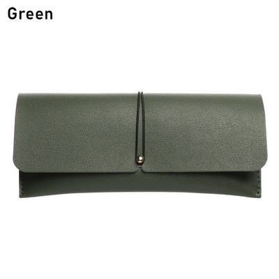 Fashion Woman φορητή τσάντα δερμάτινων γυαλιών PU ανδρική θήκη γυαλιών ηλίου Θήκη γυαλιών οράσεως Κάλυμμα τσάντας αποθήκευσης Αξεσουάρ γυαλιών