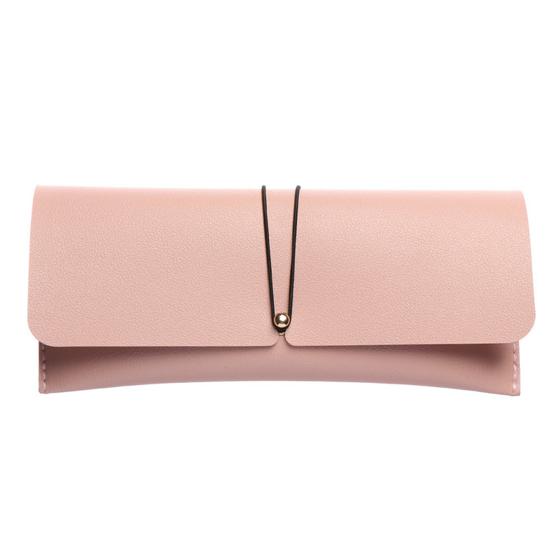 Fashion Woman φορητή τσάντα δερμάτινων γυαλιών PU ανδρική θήκη γυαλιών ηλίου Θήκη γυαλιών οράσεως Κάλυμμα τσάντας αποθήκευσης Αξεσουάρ γυαλιών