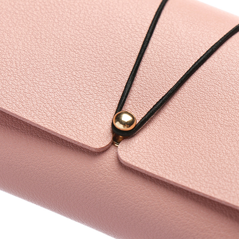 Fashion Woman φορητή τσάντα δερμάτινων γυαλιών PU ανδρική θήκη γυαλιών ηλίου Θήκη γυαλιών οράσεως Κάλυμμα τσάντας αποθήκευσης Αξεσουάρ γυαλιών