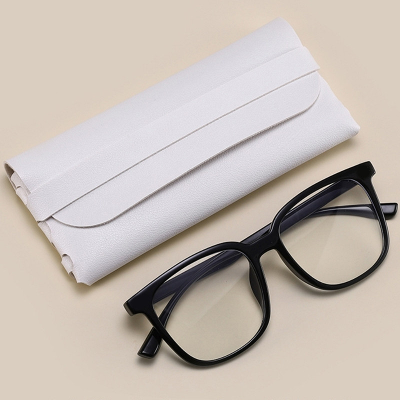 Minkštas akinių maišelis Nešiojami akiniai nuo saulės akinių maišelio maišelis Pu Odinis akinių maišelis akiniams nuo saulės