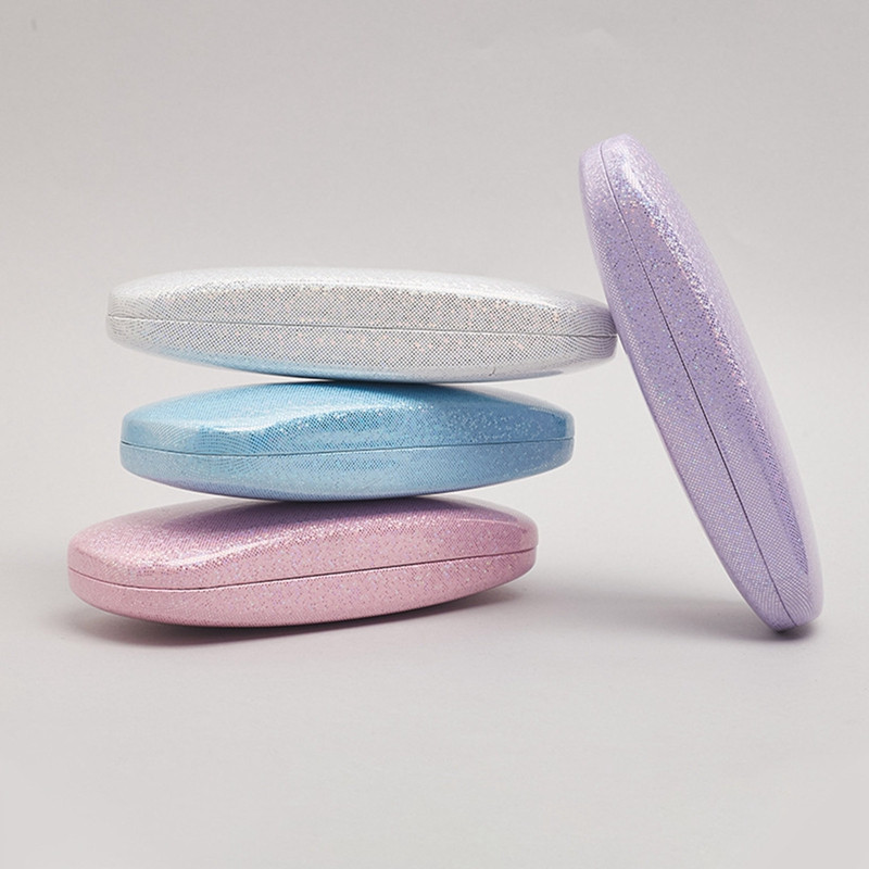 Laser PU Optical Ochelari Husa Protectie Pink Bling Student Fete Ochelari Ochelari De Soare Cutie Depozitare Organizare Femei