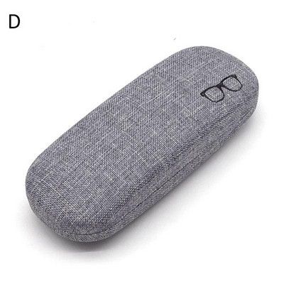 Futrola za naočale Klasična modna limena kutija Unisex Retro lanena kutija Kutija Ogledalo Jednostavan dizajn Laneno oko X3H7
