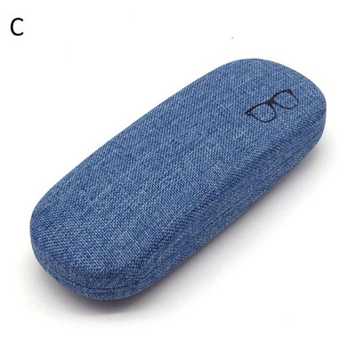 Futrola za naočale Klasična modna limena kutija Unisex Retro lanena kutija Kutija Ogledalo Jednostavan dizajn Laneno oko X3H7