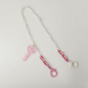 Japan i Južna Koreja Kreativni akrilni lanac u boji Macaron, privjesak za ključeve, maska, lančić za naočale