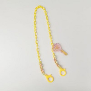 Japan i Južna Koreja Kreativni akrilni lanac u boji Macaron, privjesak za ključeve, maska, lančić za naočale