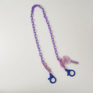 Japan i Južna Koreja Kreativni akrilni lanac u boji Macaron, privjesak za ključeve, maska, lančić za naočale