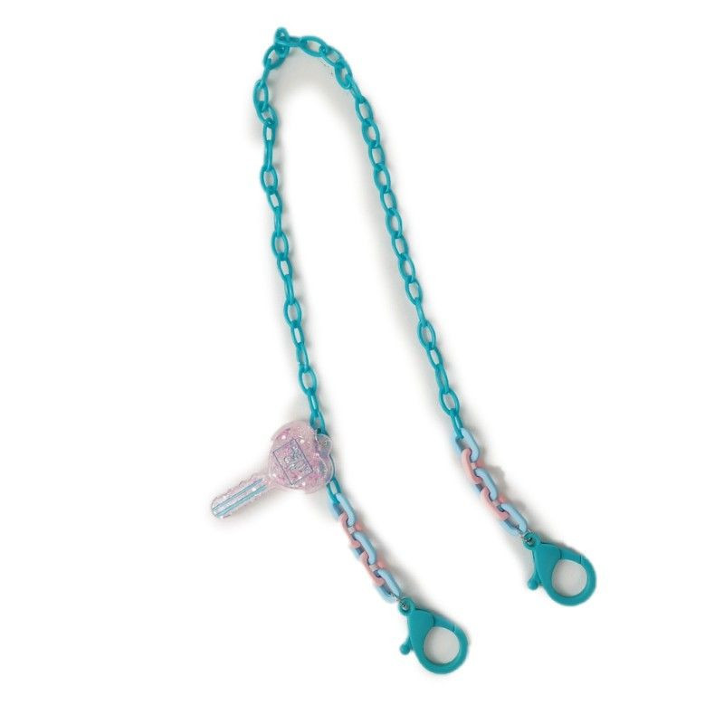 Japan i Južna Koreja Kreativni akrilni lanac u boji Macaron, privjesak za ključeve, maska, lančić za naočale