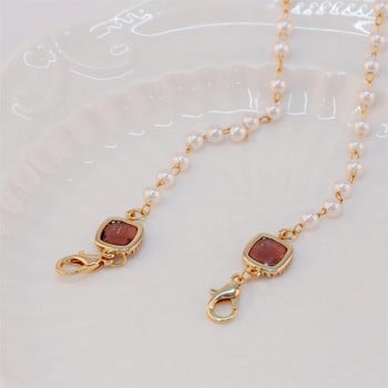 2022 Summer New Simple Fashion Pearl Anti-lost Mask Chain γυαλιά ηλίου Αξεσουάρ Κολιέ Δώρο Μάσκα κρεμαστό σχοινί